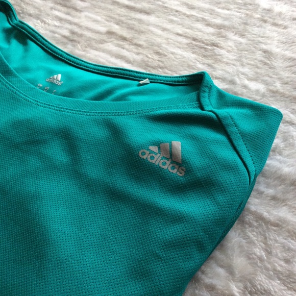 adidas Tops - Adidas Running Sequencials Tee in Sea Green